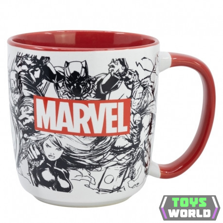 KERÁMIA ELIT BÖGRE 415 ML AJÁNDÉKDOBOZBAN MARVEL MINTÁS