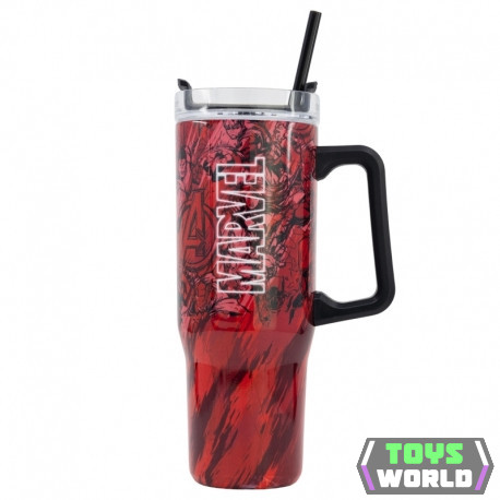 SZIGETELT ROZSDAMENTES ACÉL XL UTAZÓ BÖGRE 940 ML MARVEL