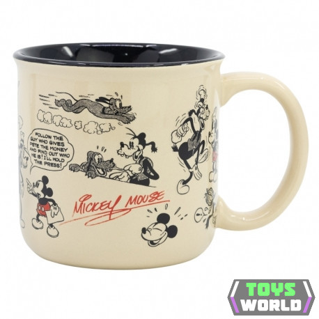 KERÁMIA REGGELIZŐ BÖGRE 415 ML AJÁNDÉKDOBOZBAN MICKEY MOUSE VINTAGE