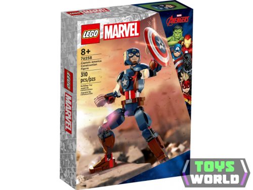 LEGO Super Heroes 76258 Amerika Kapitány építőfigura
