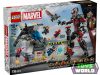 LEGO Super Heroes 76314 Amerika Kapitány: Polgárháború csatajelenet