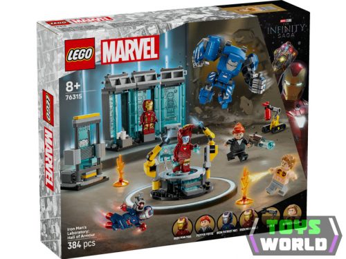 LEGO Super Heroes 76315 A Vasember laboratóriuma: páncélcsarnok