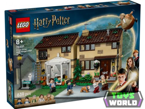 LEGO Harry Potter 76451 Privet Drive: Marge néni látogatása