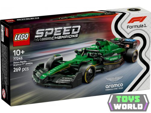 LEGO Speed Champions 77245 Aston Martin Aramco F1® AMR24 versenyautó