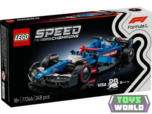 LEGO Speed Champions 77246 Visa Cash App RB VCARB 01 F1® versenyautó