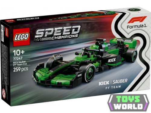 LEGO Speed Champions 77247 KICK Sauber F1® Team C44 versenyautó