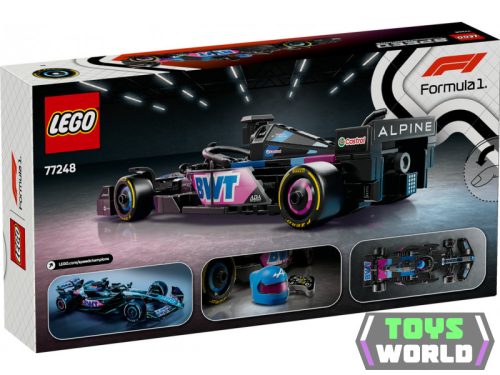 LEGO Speed Champions 77248 BWT Alpine F1® Team A524 versenyautó