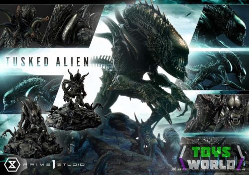 Tusked alien bonus ver szobor (dh comic)