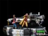 Bttf 2 delorean szobor  full dlx set 1/10 art st