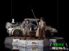 Bttf iii delorean szobor 1/10 set