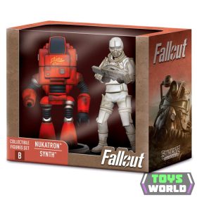   Fallout Set B Nukatron & Synth 2 db-os Mini figura csomag 7 cm