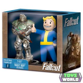   Fallout Set F Raider & Vault Boy (Strong) 2 db-os Mini figura csomag 7 cm