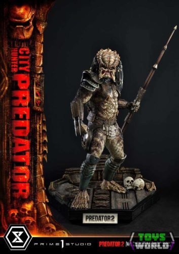 Predator 2 city hunter museum szobor