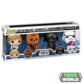   Star Wars New Classics (FL) Funko POP! Movies Vinyl figura 4 db-os csomag 9 cm