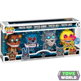   Funko POP Five Nights at Freddys Exkluzív 4 db-os figura csomag