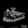 Bttf1 delorean szobor dlx 1/10 full set