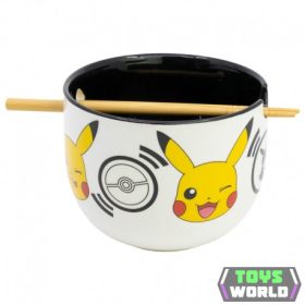 Pokémon Ramen tál evőpálcikákkal - ajándékdobozban