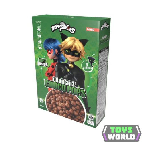 Katicabogár Reggeliző gabona csokoládé golyó meglepetéssel - Choco Pops 375g