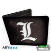 Death Note mintás pénztárca L symbol Vinyl