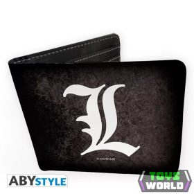 Death Note mintás pénztárca L symbol Vinyl