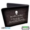 Death Note mintás pénztárca L symbol Vinyl