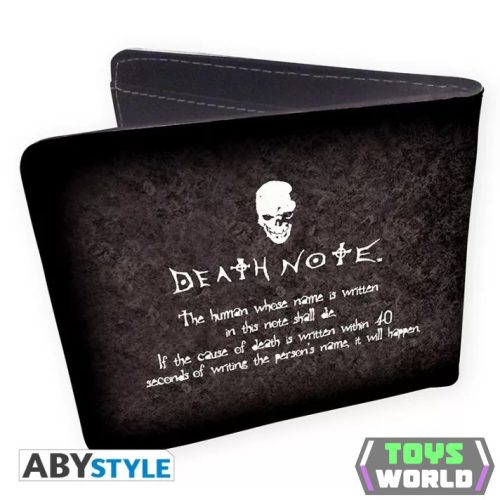 Death Note mintás pénztárca L symbol Vinyl