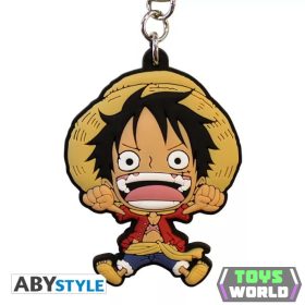 One Piece PVC kulcstartó Luffy SD