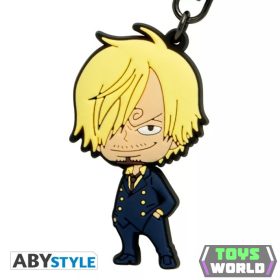 One Piece PVC kulcstartó Sanji SD