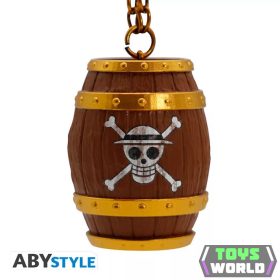 One Piece 3D kulcstartó hordó