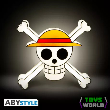 One Piece LED lámpa Skull