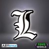 Death Note LED lámpa L