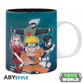 Naruto bögre 320 ml Team 7 vs Haku/Zabuza