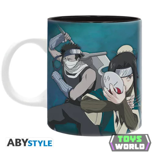 Naruto bögre 320 ml Team 7 vs Haku/Zabuza