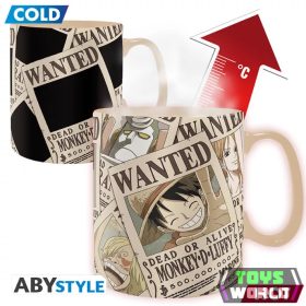 One Piece hőre változó bögre 460 ml Wanted