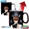 Death Note hőre változó bögre 460 ml Kira & L
