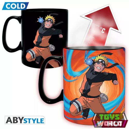 Naruto Shippuden hőre változó bögre 460 ml Duel