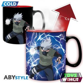   Naruto Shippuden bögre hőre változó -460ml- Kakashi/Itachi
