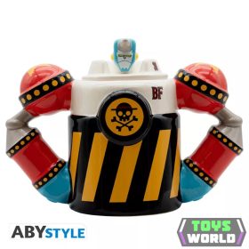 One Piece 3D bögre Iron Pirate Franky shogun