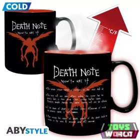 Death Note hőre változó bögre 460ml L & Light