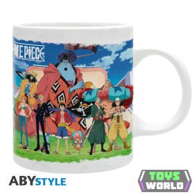 One Piece bögre 320 ml Crew on Thousand Sunny
