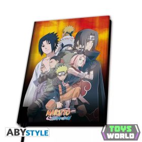 Naruto Shippuden A5 Jegyzetfüzet Konoha group