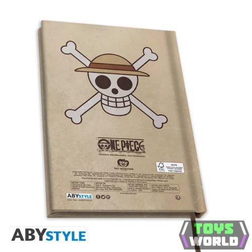 One Piece A5 Jegyzetfüzet Wanted Luffy Wano