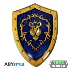World Of Warcraft Metal plate Alliance Pajzs