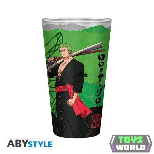 One Piece nagy pohár400ml Zoro