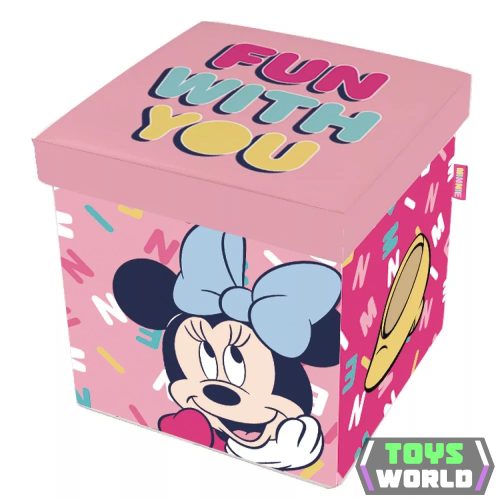 Disney Minnie játéktároló 30×30×30 cm