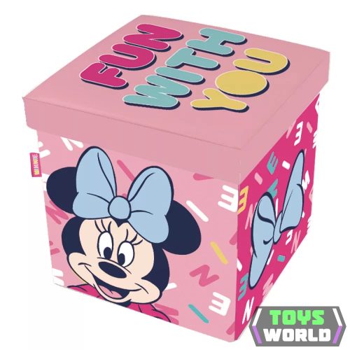 Disney Minnie játéktároló 30×30×30 cm