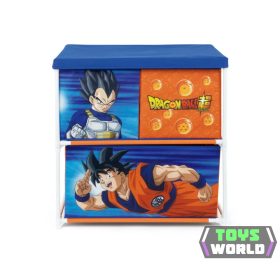 Dragon Ball játéktároló állvány 3 rekeszes 53x30x60 cm