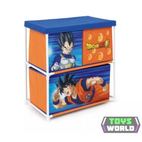 Dragon Ball játéktároló állvány 3 rekeszes 53x30x60 cm