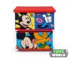 Disney Mickey, Pluto játéktároló állvány 3 rekeszes 53x30x60 cm