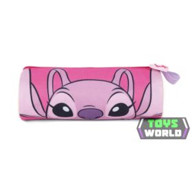   Disney Lilo és Stitch, A csillagkutya Pink Angel tolltartó 21 cm